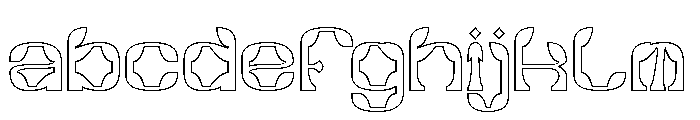 Synthetic Flora-Hollow FONT
