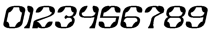 Synthetic Flora Italic Font OTHER CHARS