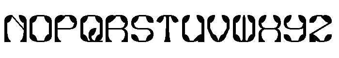 Synthetic Flora-Light Font UPPERCASE