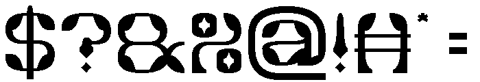 Synthetic Flora Font OTHER CHARS