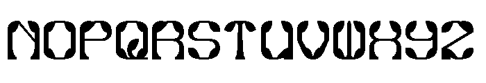 Synthetic Flora Font UPPERCASE