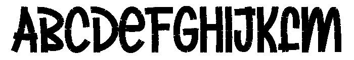 System Grafic Font UPPERCASE