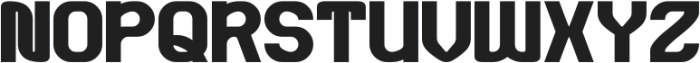 SYNTHETIC RHYTHM Bold otf (700) Font UPPERCASE