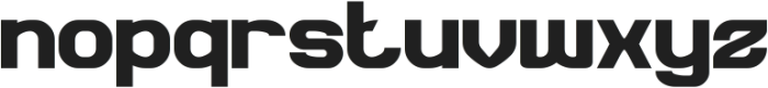 SYNTHETIC RHYTHM Bold otf (700) Font LOWERCASE