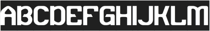 SYNTHETIC RHYTHM-Inverse otf (400) Font UPPERCASE