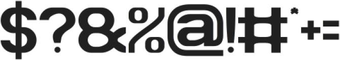 SYNTHETIC RHYTHM-Light otf (300) Font OTHER CHARS
