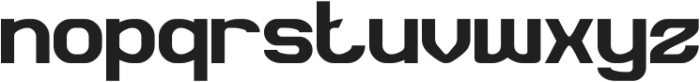 SYNTHETIC RHYTHM otf (400) Font LOWERCASE