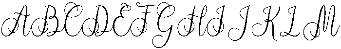 Syarlina Regular otf (400) Font UPPERCASE