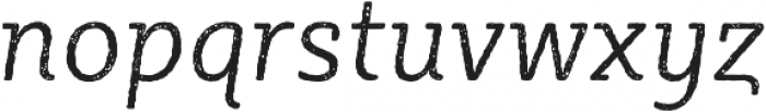 Sybilla Rust Pro Narrow Light Italic otf (300) Font LOWERCASE