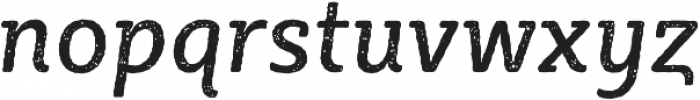 Sybilla Rust Pro Narrow Regular Italic otf (400) Font LOWERCASE
