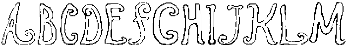 Sycamore Regular otf (400) Font UPPERCASE