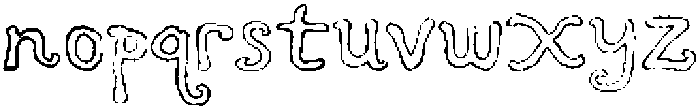 Sycamore Regular otf (400) Font LOWERCASE