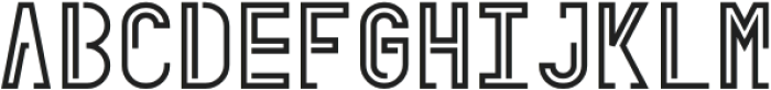 Sydney Garvin Regular otf (400) Font UPPERCASE
