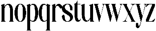 Sydney Sweeney Condensed otf (400) Font LOWERCASE