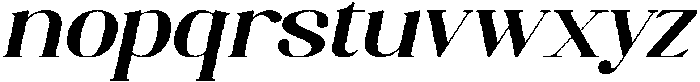 Sydney Sweeney Slanted Expanded otf (400) Font LOWERCASE