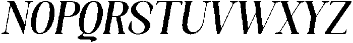 Sydney Sweeney Slanted otf (400) Font UPPERCASE