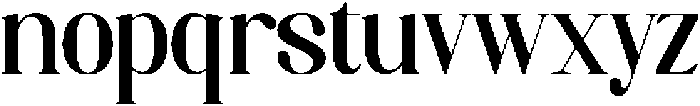 SydneySweeney-Regular otf (400) Font LOWERCASE