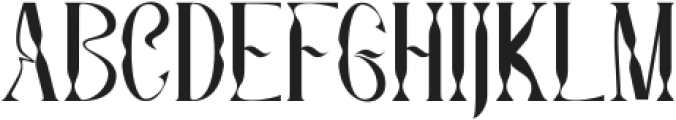 Sylvester Regular ttf (400) Font UPPERCASE