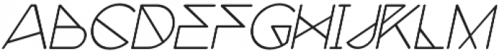 Symbolia Italic otf (400) Font UPPERCASE