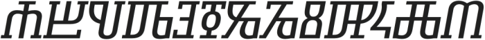 Symbolum Medium Italic otf (500) Font UPPERCASE