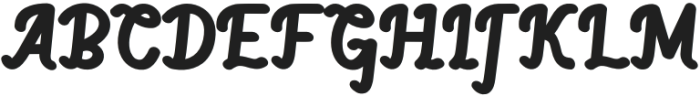 Symphony of sunshine Regular otf (400) Font UPPERCASE