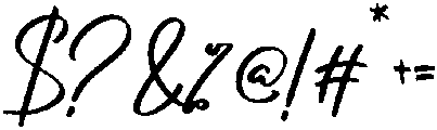 Symphony otf (400) Font OTHER CHARS