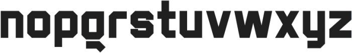 Synth Black ttf (900) Font LOWERCASE