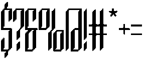 Synthcore otf (400) Font OTHER CHARS