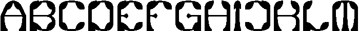 Synthetic Flora otf (400) Font UPPERCASE