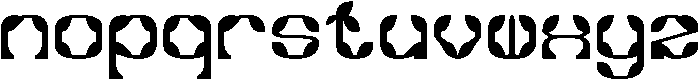 Synthetic Flora otf (400) Font LOWERCASE