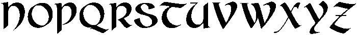 Synthetic Stone Regular otf (400) Font UPPERCASE