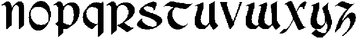 Synthetic Stone Regular otf (400) Font LOWERCASE