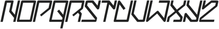 Synthetix Light Italic otf (300) Font LOWERCASE