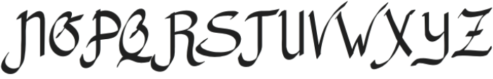 Syollat Ghosyarabic Regular otf (400) Font UPPERCASE