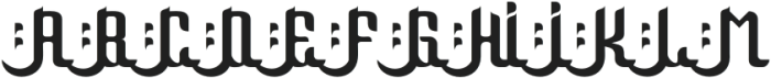 Syukria Regular otf (400) Font UPPERCASE