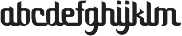 Syukria Regular otf (400) Font LOWERCASE