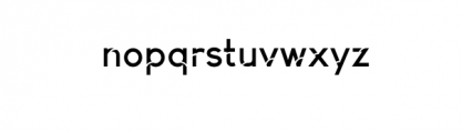 Syndrom.ttf Font LOWERCASE