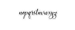 Synthesia Brushscript Font LOWERCASE