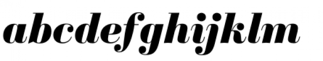 Sybarite Large Italic Font LOWERCASE