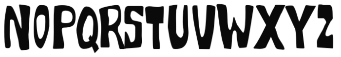 System Overload Regular Font UPPERCASE