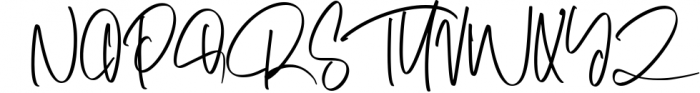 Symptonics Signature Handwritten Font Font UPPERCASE