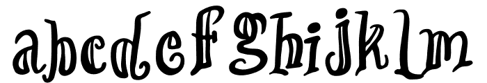 SYBIL WITCH Font LOWERCASE