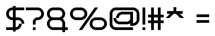 SYSTEMIA Font OTHER CHARS
