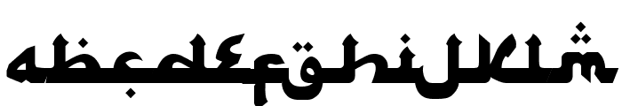 Syawal Khidmat Font UPPERCASE