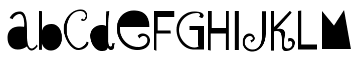 SybilGreen-Regular Font LOWERCASE