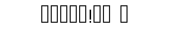 SylladexFanon Font OTHER CHARS