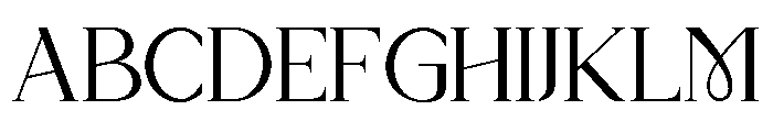 Sylvian DEMO Regular Font UPPERCASE