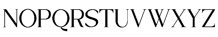 Sylvian DEMO Regular Font UPPERCASE