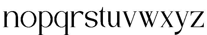 Sylvian DEMO Regular Font LOWERCASE