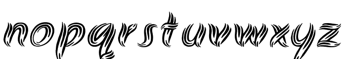 Symbiopsy Font LOWERCASE